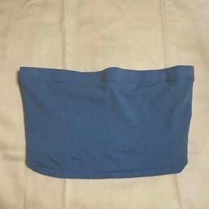 Blue tube top
